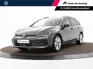 Hoofdafbeelding Volkswagen Golf Volkswagen Golf variant Life Edition 1.5 eTSI 116 pk 7 versn. DSG · Achteruitrijcamera · draadloze telefoonlader · Trekhaak inklapbaar, met elektrische ontgrendeling ·