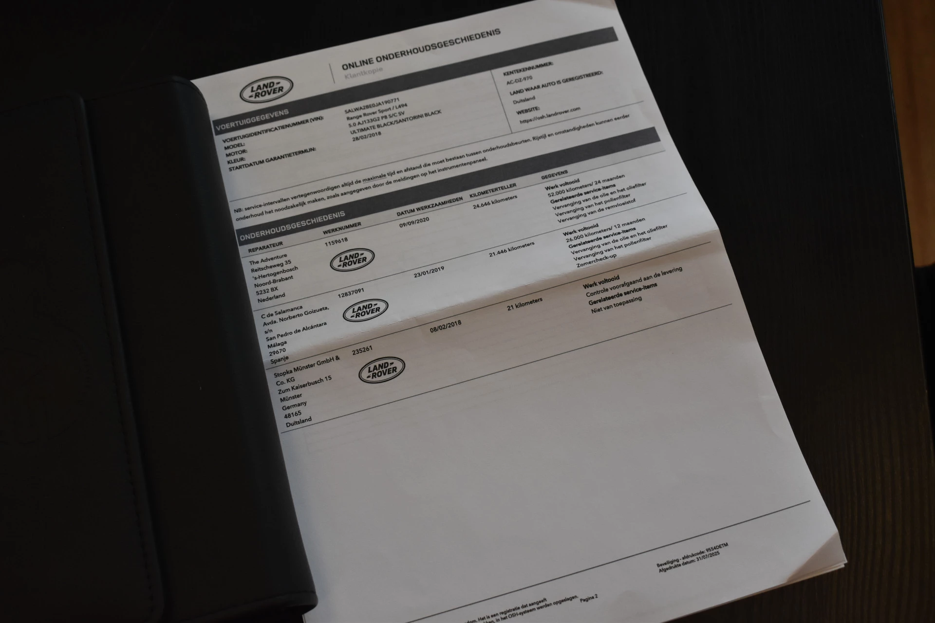 Hoofdafbeelding Land Rover Range Rover Sport