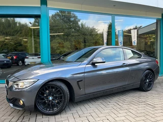 Hoofdafbeelding BMW 4 Serie BMW 4 Serie 420I Coupé M- Sport Leder Sportstoelen, Xenon, Navi, 18-Inch
