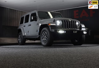 Jeep Wrangler Unlimited 4xe 380 Sahara / 360 Camera / Leder / Navi / Ecc / Elek Pakket / Led / Pdc / 18 Inch / TOPSTAAT