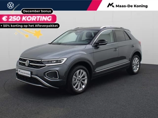 Volkswagen T-Roc 1.5TSI/150PK Style DSG · Navigatie · Trekhaak · Massagefunctie · Garantie tot 01-02-2026