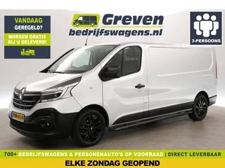 Renault Trafic 2.0 dCi T29 L2H1 146PK Automaat Airco Cruise Camera Carplay LED 3 Persoons 17"LMV PDC Trekhaak
