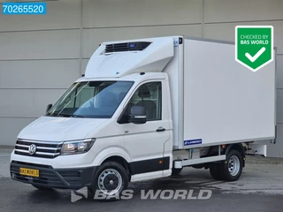 Volkswagen Crafter 177pk Lamberet Koelwagen FRC Koelwagen Carrier Xarios 350 230V stekker Bakwagen Koel Kühlwagen 13m3 Airco Cruise control