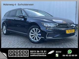 Hoofdafbeelding Volkswagen Passat Volkswagen Passat Variant 1.4 TSI 272pk PHEV GTE High Vitual Head up Matrix Plug-in