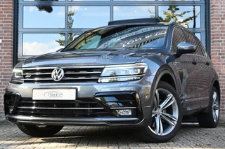 Hoofdafbeelding Volkswagen Tiguan Volkswagen Tiguan 2.0 TSI 4Motion 2x R-LINE PANO Trekhaak Virtual '17