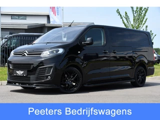 Citroën Jumpy 2.0 BlueHDI 180 XL DC Black Edition Adaptieve Cruise, 360 Camera, Head-up, 177PK, 2 x Schuifdeur, Trekhaak, Carplay, Stoelverwarming, UNIEK!