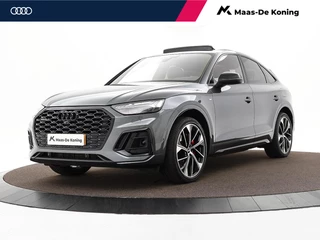 Audi Q5 Sportback 55 TFSIe 367pk S-Tronic Quattro S Edition · Panoramadak · Luchtvering · B&O Sound · Leder Nappa · Inklap. Trekhaak · 360 Camera · Head-Up Display · Elek. Stoelen + Massage + Geheugen Bestuurder ·