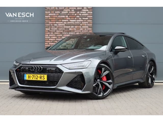Hoofdafbeelding Audi RS7 Audi RS7 A7 Sportback 4.0 TFSI Quattro Aut8 | Vierwielbesturing | Keramisch | Adaptive Cruise Control | HUD | Bang&Olufsen | Stoelventilatie | Nappa Leder | Assistentiepakket City/Tour | Matrix-LED | Soft-Close |