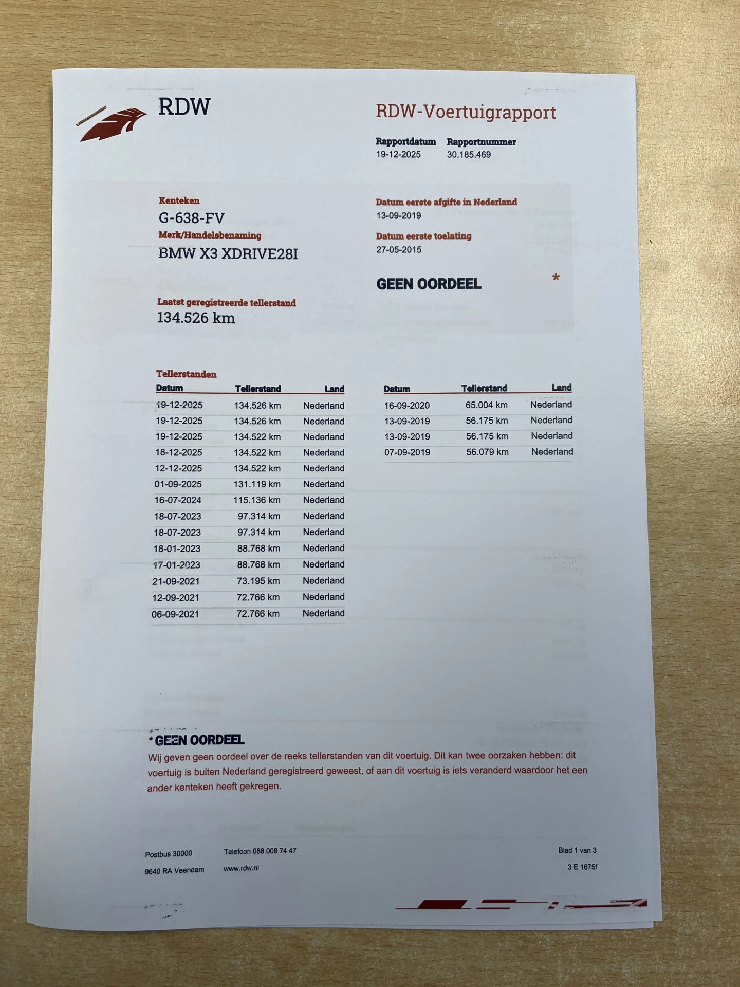 Hoofdafbeelding BMW X3