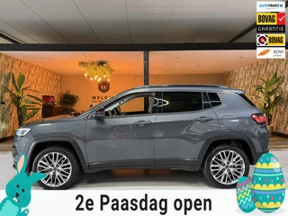 Jeep Compass 4xe 190 Plug-in Hybrid Electric Limited Garantie Carplay 360 Camera Blindspot ACC Navi Clima Led Dab PDC Rijklaar