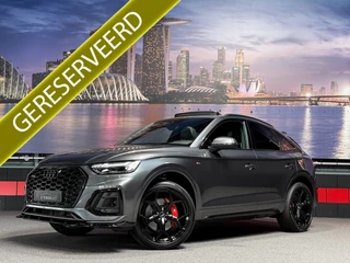 Audi Q5 Sportback 50 TFSI e 3x S-Line |Trekhaak|Panorama|RS-Stoelen|Rode stiksels|camera