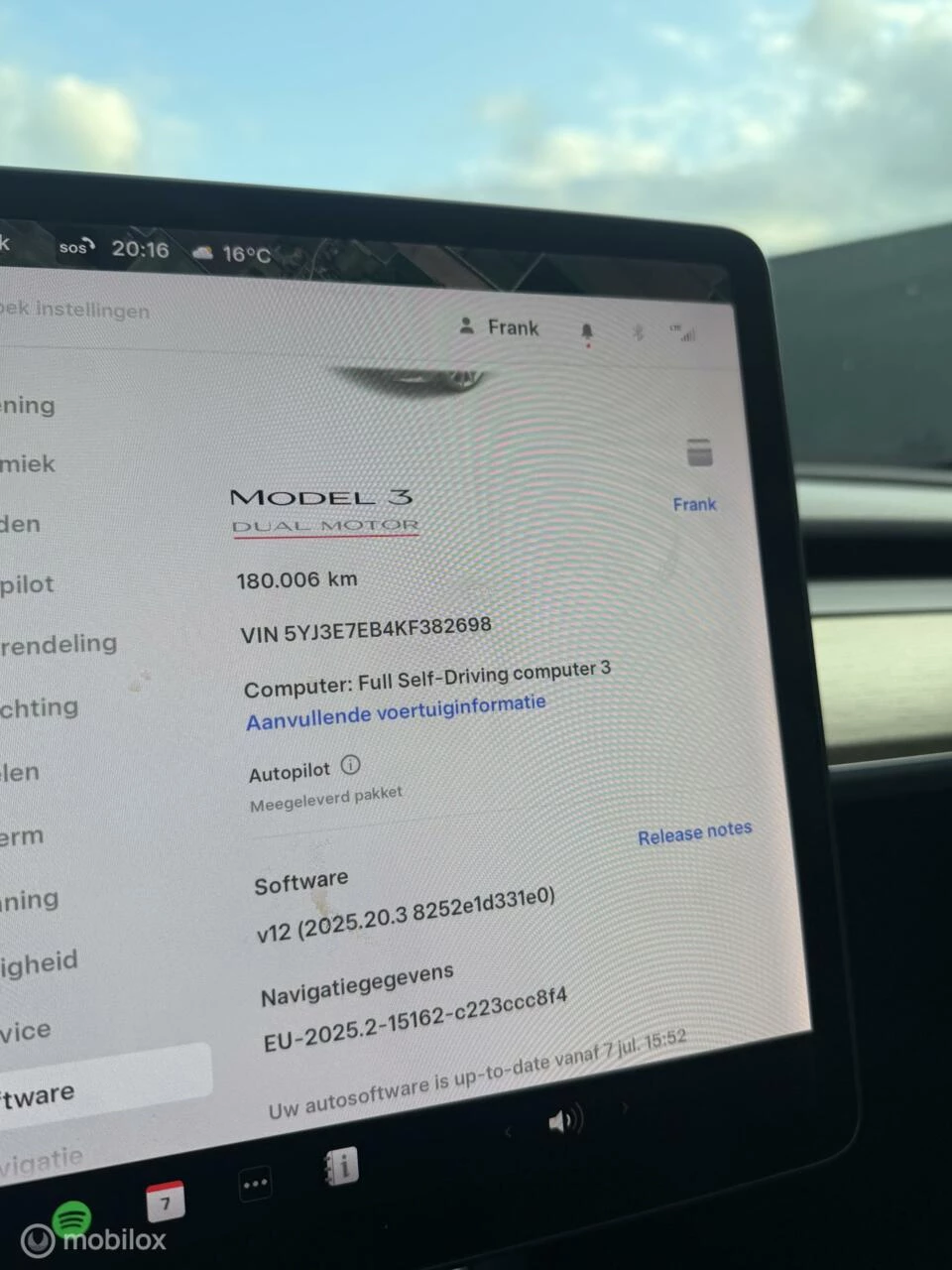 Hoofdafbeelding Tesla Model 3