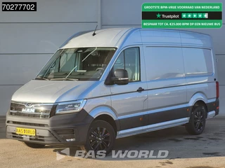 MAN TGE 3.180 Automaat 180PK L3H3 LED Airco Cruise Trekhaak Camera Parkeersensoren L2H2 11m3 Airco Trekhaak