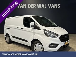 Ford Transit Custom 2.0 TDCI L1H1 inrichting Euro6 Airco | Parkeersensoren | Stoelverwarming Cruisecontrol, LED, achterklep, bijrijdersbank, 2350kg trekvermogen