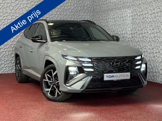 Hyundai Tucson NIEUWE AUTO 1.6 T-GDI PHEV 252 PK 4WD N-LINE SKY PANO. 360.CAMERA ELEK.KLEP ELEK.STOEL/GEHEUG.VERWARMD SUBWFR 19''LMV ZWARTE HEMEL HEADUP STOELKOELING STUURVERW. PLUG IN HYBRIDE - 5 JAAR GARANTIE 4X4 
