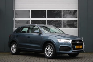 Audi Q3 1.4 TFSI CoD Adrenalin S-Line 150pk Clima/Cruise/Keyless/Panodak/Bi-Xenon/PDCv+a/LED/Navi/Bluetooth/RadioCD/17"LM/Trekhaak