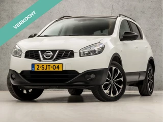 Nissan QASHQAI 1.6 360 Connect Sport (PANORAMADAK, NAVIGATIE, 360 CAMERA, CLIMATE, GETINT GLAS, SPORTSTOELEN, LEDER, LM VELGEN, PARKEERSENSOREN, GETINT GLAS, XENON, TREKHAAK, NIEUWE APK, NIEUWSTAAT)