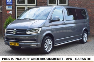 Volkswagen Transporter 2.0 TDI DSG Aut. L2H1 DC 4Motion Highline dubbel cabine | Trekhaak | Lederen bekleding | Schuifdak | Camera