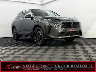 Peugeot 3008 1.2 Hybrid 145 GT Camera, Led, Half leder, Navi, Apple carplay, Rijstrook correctie, Cruise control, Keyless start, 2 jaar garantie