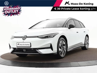 Volkswagen ID.7 Tourer Limited Edition 77 kWh accu 286 PK · verwarmd stuurwiel · Draadloze telefoonlader ·