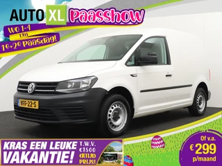 Volkswagen Caddy 1.0 TSI 102 PK Business+ Leder Carplay Navi Trekhaak DAB