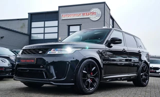 Land Rover Range Rover Sport 5.0 V8 SC SVR | Trekhaak | Meridian | HuD | Panorama | Lane Assist | Luchtvering | 360 cam | 22 inch