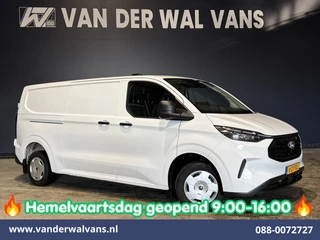 Ford Transit Custom 2.0 TDCI 136pk L2H1 Fabrieksgarantie Euro6 Airco | Camera | Apple Carplay | LED Android Auto, Cruisecontrol, Verwarmde voorruit, Parkeersensoren, Bijrijdersbank, 2740kg trekvermogen
