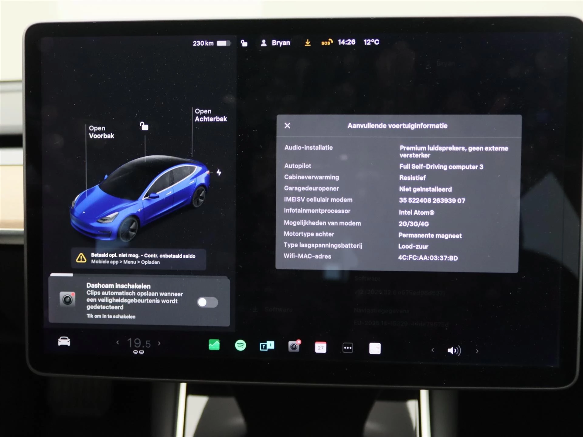 Hoofdafbeelding Tesla Model 3