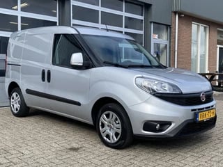 Fiat Doblò Cargo 1.3 MJ L1H1 SX 90pk Btw en Bpm vrij Airco Cruise controle Navigatie Tussenschot Parkeerhulp achter 1e eigenaar Ex overheid Euro 5 Marge 20x op voorraad