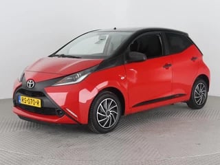 Toyota Aygo 1.0 VVT-i BI-TONE 5-DRS AIRCO 1e EIG GARANTIE 5-2028*  AIRCO, SNELHEIDS BEGRENZER