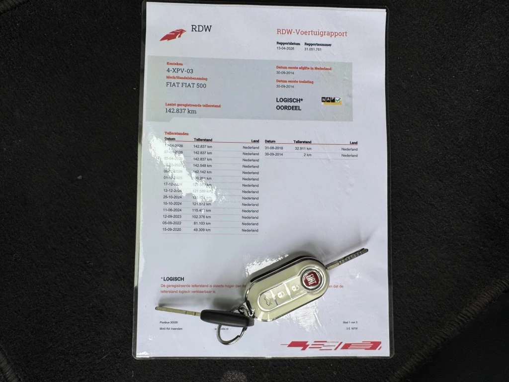 Hoofdafbeelding Fiat 500
