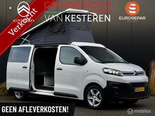 Citroen Jumpy Camper 2.0 120pk | 4 zitplaatsen | Slaaphefdak