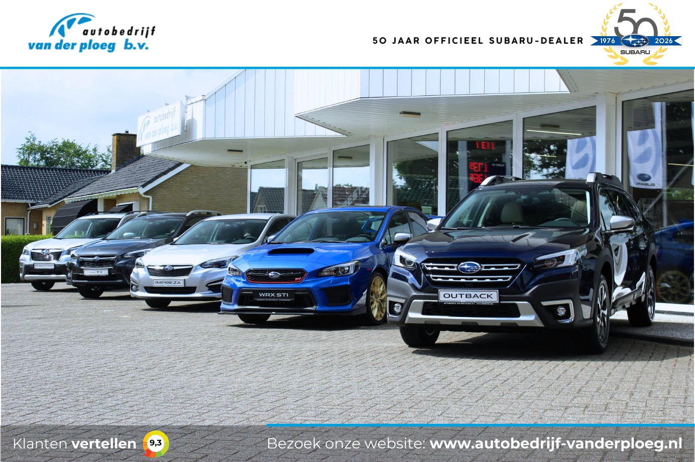 Hoofdafbeelding Subaru Uncharted