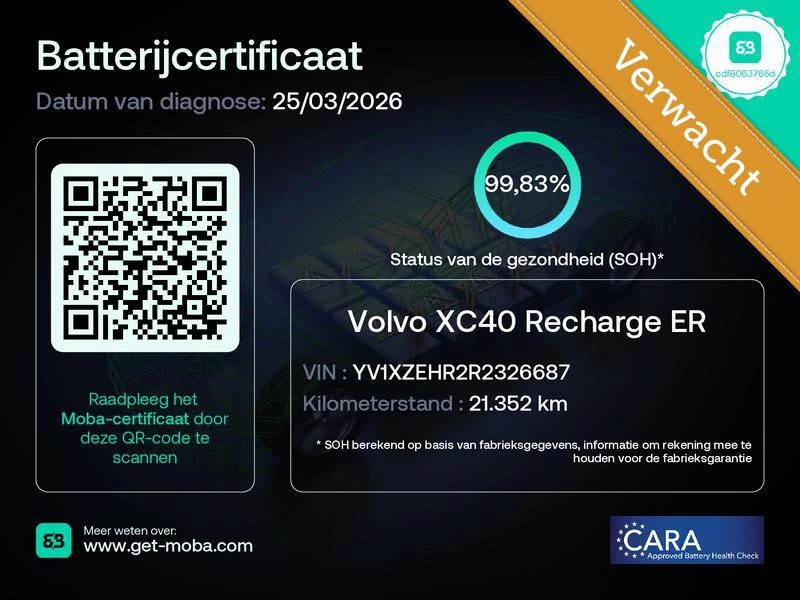 Hoofdafbeelding Volvo XC40