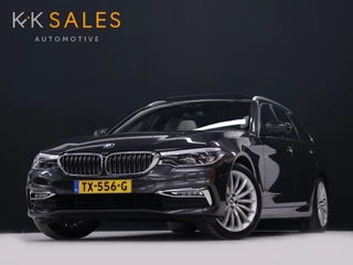 BMW 5 Serie Touring 530i High Executive Luxury Line [LUCHTVERING, SCHUIFKANTELDAK, MEMORY SEATS, HEAD-UP, ACTIVE PROTECTION, STUURVERWARMING, ACHTERUITRIJCAMERA, PDC V+A, STOELVERWARMING, BMW ADAPTIVE LED, CRUISE, CLIMATE, BLUETOOTH, NIEUWSTAA