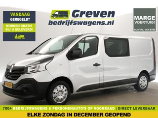 Renault Trafic 1.6 dCi L2H1 | Marge | Dubbel Cabine | 5 Persoons | Airco Cruise Navi PDC Elektrpakket