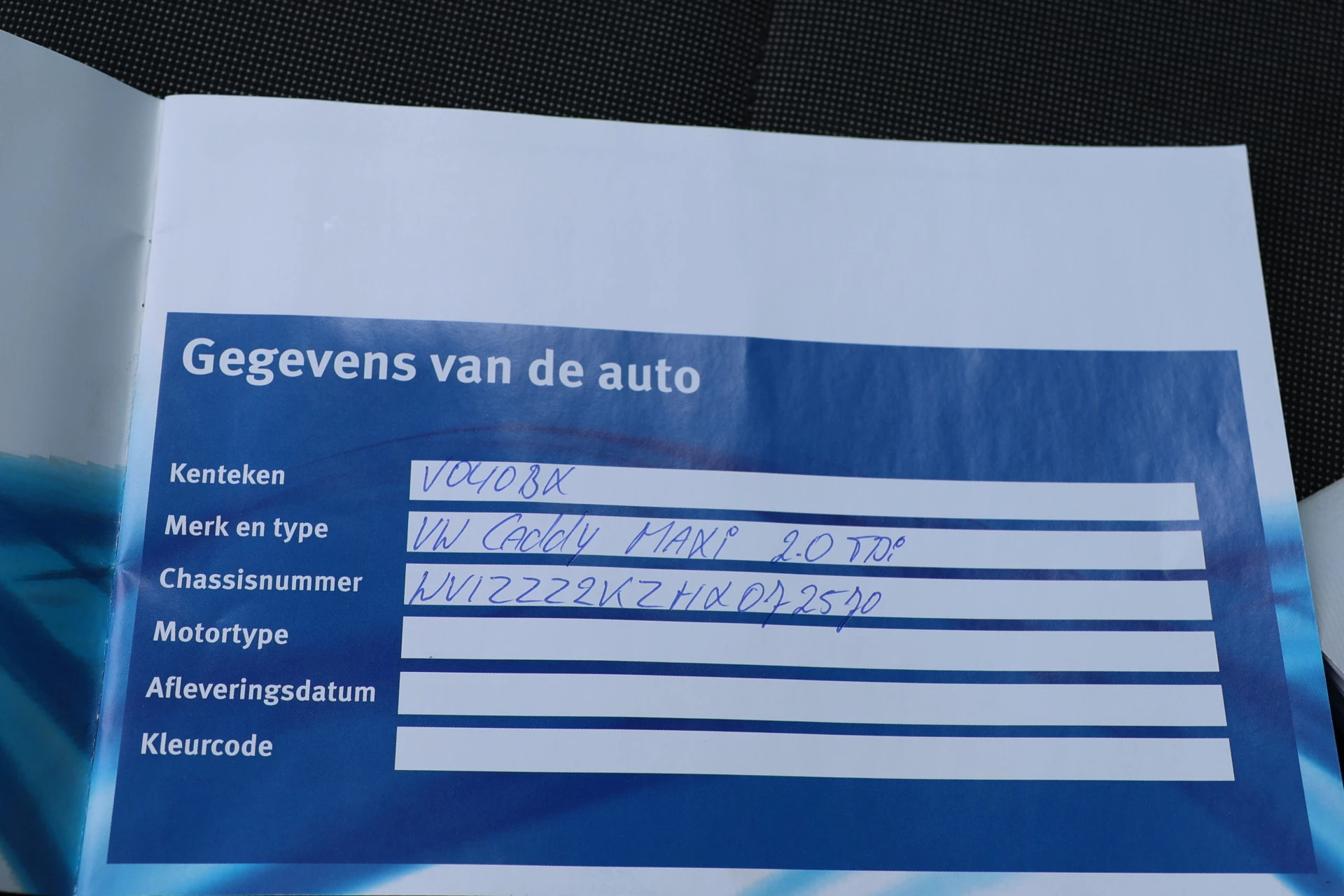 Hoofdafbeelding Volkswagen Caddy