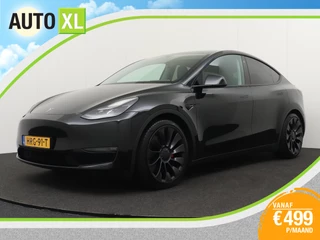 Hoofdafbeelding Tesla Model Y Tesla Model Y Performance AWD 75 kWh Autopilot Pano-dak 21'LMV 