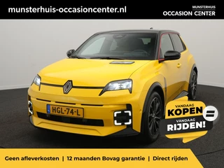 Hoofdafbeelding Renault 5 Renault 5 Comfort Range Iconic Cinq 52 kWh - RIJKLAARPRIJS - Achteruitrijcamera - Adaptive Cruise Control - Stoel- en Stuurverwarming!