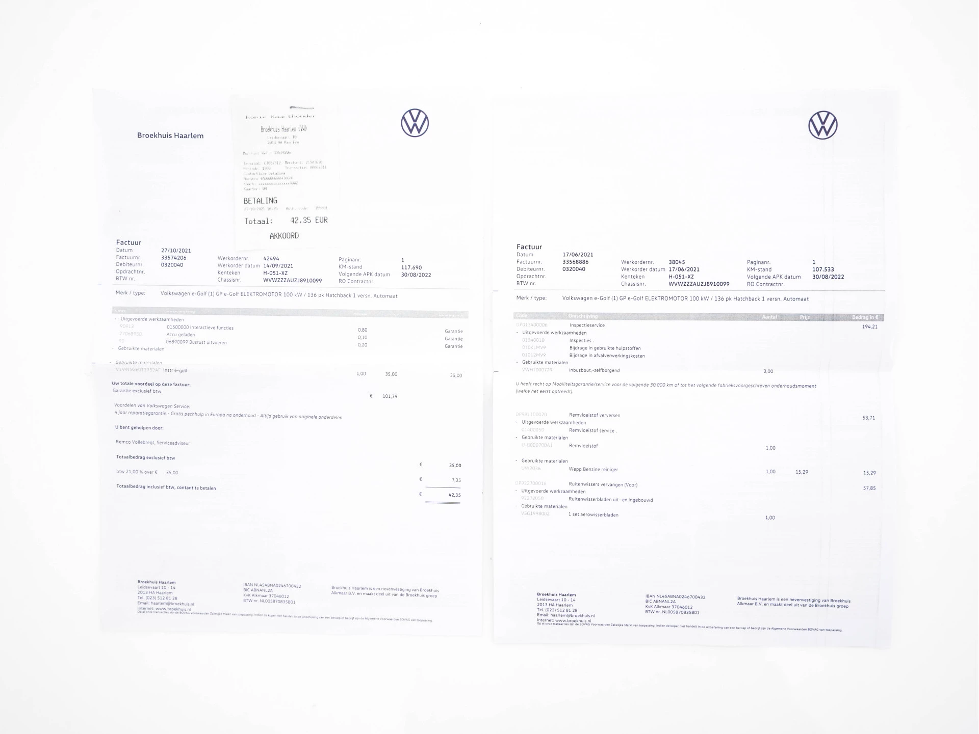 Hoofdafbeelding Volkswagen e-Golf