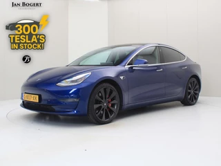 Tesla Model 3 Performance AWD 486pk 75 kWh [ AUTOPILOT+530KM WLTP+PREMIUM AUDIO ]