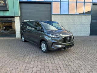 Ford Transit Custom 320 L2 150 Pk 2x Schuifdeur LED koplampen Houten laadvloer en zijwand betimmering Reservewiel