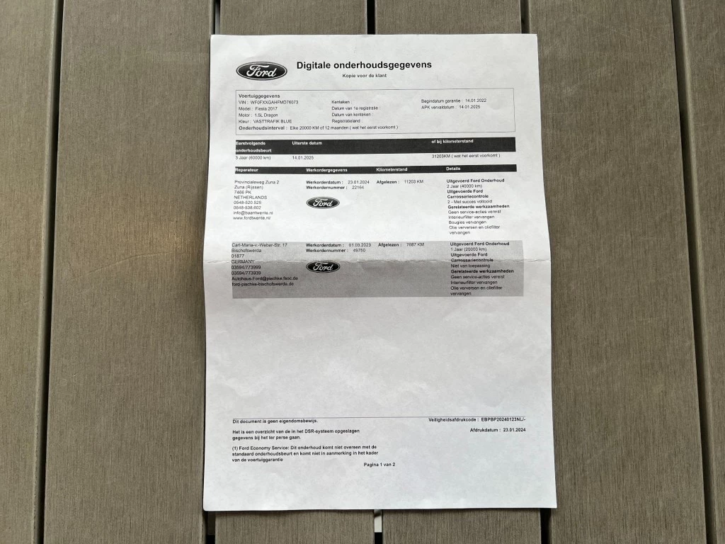 Hoofdafbeelding Ford Fiesta