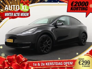Tesla Model Y Long Range AWD 75 kWh 351 PK BlackLine Pano-Dak Full AutoPilot