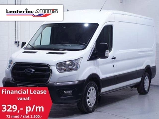 Ford Transit 2.0 TDCI 170 pk Aut. L3H2 Trend Airco, Trekhaak Camera, Laadruimte Pakket, PDC V+A, 3-Zits