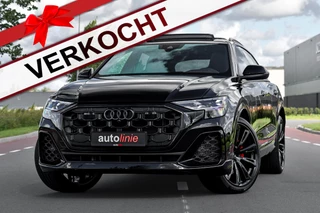 Audi Q8 60 TFSI e quattro Pro Line S Competition. RS Zetels, Leder Design, Pano, OLED, HUD, B&O, 360 3D, Trekh, ACC, Keyless, 23"!