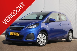 Peugeot 108 1.0 e-VTi Active 5-deurs Radio Bluetooth Airco Blauw Metallic Elektrische Ramen