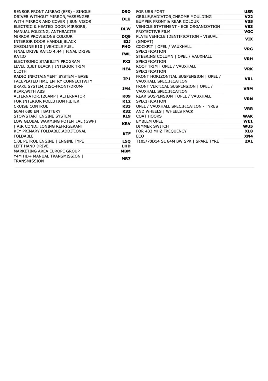 Hoofdafbeelding Opel KARL