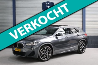 BMW X2 SDrive20i M Sport LED/SFEER/PANO/LEER+S.VERWARMING/KEYLESS/CAM/CRUISE/ECC/12 MND GARANTIE!