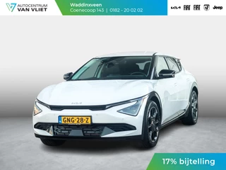 Hoofdafbeelding Kia EV6 Kia EV6 Edition Advanced 84.0 kWh | SOH 99.3% l Lage bijtelling tot 10-2029! Leder | Stoel & Stuurverwarming | Nieuw model!